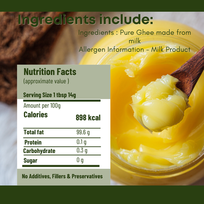 A2 Buffalo Rasa Ghee-1000ml