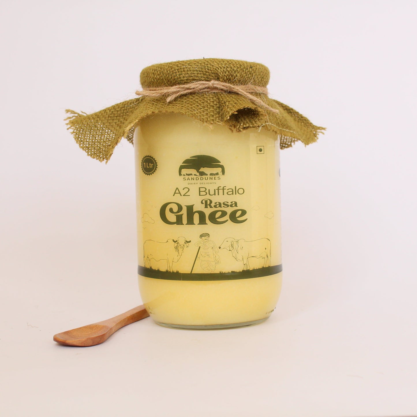 A2 Buffalo Rasa Ghee-1000ml
